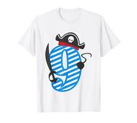 Pirate Number 9 - 9° compleanno per bambini a tema pirati Maglietta