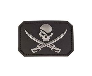 Pirate Patch Hook Backing 3D Rubber