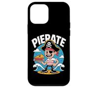 Pirate Pie Divertente Nautico Pirata Umorismo Custodia per iPhone 12 mini