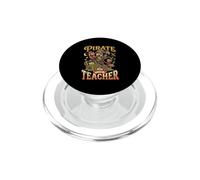 Pirate Pre K Insegnante Parrot Spooky Halloween Costume Bambini PopSockets PopGrip per MagSafe