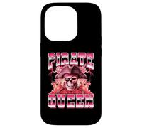 Pirate Queen Pirate Captain Crossbones Skull Bootleg anni '90 Custodia per iPhone 14 Pro