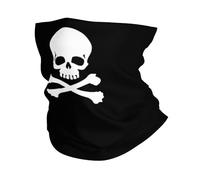 Pirate Skull & Cross Bones Unisex Sciarpa A Mezza Faccia Lavabile Headwrap Ghetta da Collo per Pesca Escursionismo Bambini
