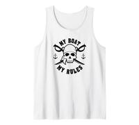Pirate Skull Sea Ship Boat Captain Gift Canotta