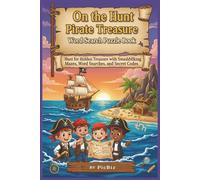 Pirate Treasure Word Search Puzzle Book: A Fun and Challenging Puzzle Book with Pirate Ships, Treasure Maps, and Ocean Creatures | 6x9" inches, 110 pages | 50+ Puzzles.