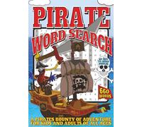 Pirate Word Search: Easy To Read Print With 50+ Puzzles About Pirates, Swashbuckling, Nautical, and More | 6x9 inches, 110 pages | Gift For Holidays, Vacations, and Spare ?time