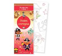 Pirates courageux: Mes petites cartes à colorier
