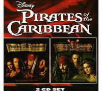 Pirates Of Caribbean Curse Of Black Pearl & Dead Man's Chest 2CD OST Soundtrack