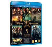 Pirates Of The Caribbean 1-5 Box (Blu-ray)