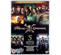 Pirates Of The Caribbean 1-5 Boxset (5 Dvd) [Versione inglese]