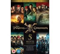 Pirates Of The Caribbean 1-5 Boxset (5 Dvd) [Versione inglese]