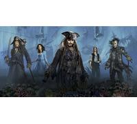 PIRATES OF THE CARIBBEAN DEAD MAN TELL NO TALES POSTER BANNER JOHNNY DEPP
