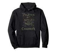 Pirates Of The Caribbean Skull Jack Sparrow Felpa con Cappuccio