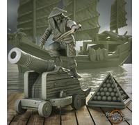 Pirati Cannone Set - 28mm Tabletop Figure - Tpgeo Minis SDA D Pathfinder