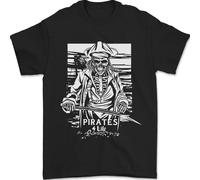 Pirati Per Life Marinaio Vela T-Shirt 100% IN Cotone