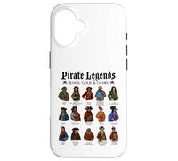 Pirati storici famosi Custodia per iPhone 16