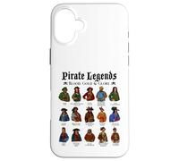 Pirati storici famosi Custodia per iPhone 16 Plus