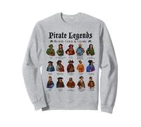 Pirati storici Famosi Felpa