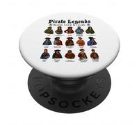Pirati storici famosi PopSockets PopGrip Adesivo