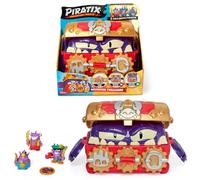 PIRATIX ADVENTURE WORLD Monster Treasure - Forziere del tesoro con un mostro nascosto all'interno. Include 1 cassetto, 3 Piratix esclusivi, 1 tesoro esclusivo e 3 accessori