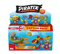 PIRATIX ADVENTURE WORLD Set di figure di pirati, modelli assortiti, include barca e personaggi