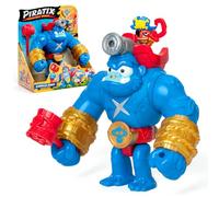 PIRATIX Smash Jack - Gorilla articolato Che colpisce verticalmente e con un trigger. Include 1 Gorilla, 1 Piratix Esclusivo, 1 Tesoro Esclusivo e 1 proiettile