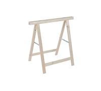 COPPIA CAVALLETTI PIEGHEVOLE CAVALLETTO IN LEGNO ABETE 75x75cm
