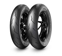 Pirelli Diablo Rosso Scooter Sc 53p Tl Scooter Front Tire Argento 110/80 / 14