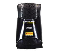 Pirelli Cinturato™ M Techwall 127 Tpi Speedgrip Tubeless 650b X 45 Gravel Tyre Marrone,Nero 650B x 45 Black