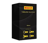 Pirelli Kit tubeless con valvole Presta da 60 mm