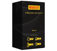 Pirelli Kit tubeless con valvole Presta da 60 mm