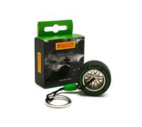 Pirelli Motorsport F1 Ufficiale Gomma Inter Pneumatico Verde Portachiavi Con Box