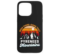 Pirenei Montagne Been There Done That Funny Retro Travel Custodia per iPhone 15 Pro Max