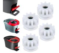 Piriuuo 4 pezzi di ricambio Spin Mop, scopa a pedale, ruota dentata, cuscinetti a secchio, riparazione pedali Vileda e altri