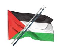 PIRO89-10 bandiere della Palestina 150 x 90 cm complete di asta