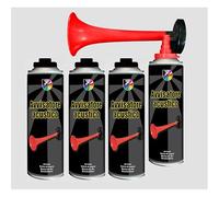 Piro89 Una Tromba a Gas Completa + 3 bombolette da 300 ml di Ricambio, per Eventi Sportivi