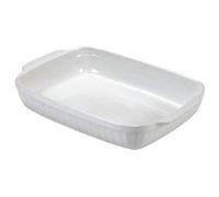 Guardini Ceramica C0TC7A Pirofila rettangolare media 30x18 cm, ceramica, Colore bianco