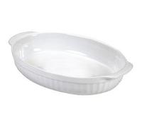 Guardini Ceramica, Pirofila ovale grande 36x24 cm, ceramica, Colore bianco