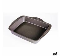 Pirofila da Forno Pyrex Asimetria Rettangolare Metallo 6 Unità 40 x 31 cm