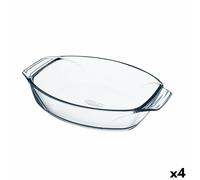 Pirofila da Forno Pyrex Irresistible Trasparente Vetro Ovalada 39,5 x 27,5 x