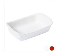 Pirofila da Forno Pyrex Supreme Bianco Ceramica Vetro temperato