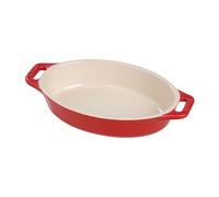 Pirofila Gratin Ovale 22 cm Rossa in Ceramica