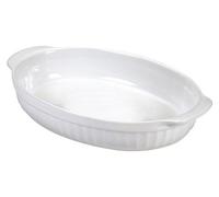 Guardini Ceramica, Pirofila ovale piccola 22x14 cm, ceramica, Colore bianco
