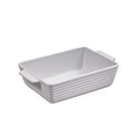 PIROFILA MONOPORZIONE IN PORCELLANA BIANCA 17,5x13x5h cm