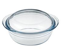 Pirofila Vetro borosilicato (27x23x11cm) con coperchio 0,7 lt Trasparente 208AC