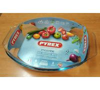 Pirofila Ovale 39X27cm in vetro della Pyrex ultraresistente 4Lt 5-6 persone