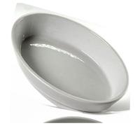 PIROFILA OVALE BIANCA TEGLIA FORNO LASAGNERA 30,5X21,5X6 CM IN PORCELLANA 646751