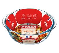 PYREX PREPWARE - Fontana rotonda in vetro 26 cm -2,3 l