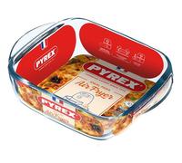 Pyrex 5427881 Piatti da Portata, Vetro, Trasparente