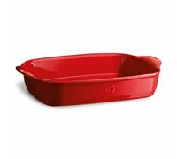PIROFILA RETTANGOLARE MEDIA EMILE HENRY CERAMICA ROSSA