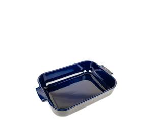 Pirofila rettangolare Peugeot 36x23x7 Blu